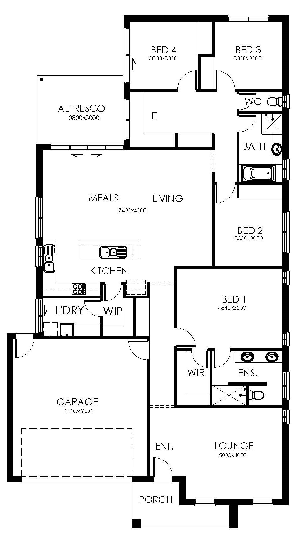 The Bromley 233 Design Fully Customisable Home Rainbow